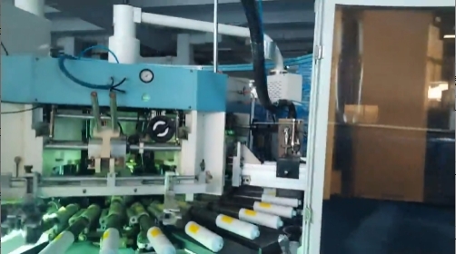 軟管二維碼噴碼，原絲印機設備改造